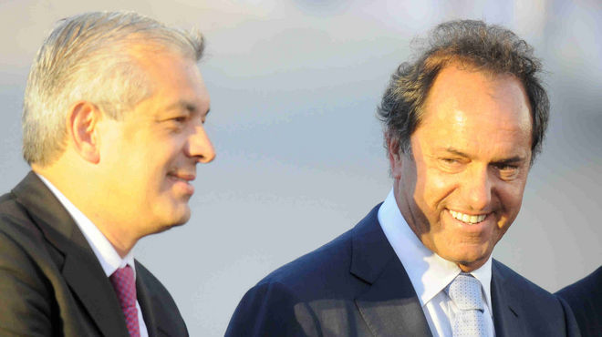 Scioli, Domínguez y Zanini encabezan acto en homenaje a Néstor Kirchner