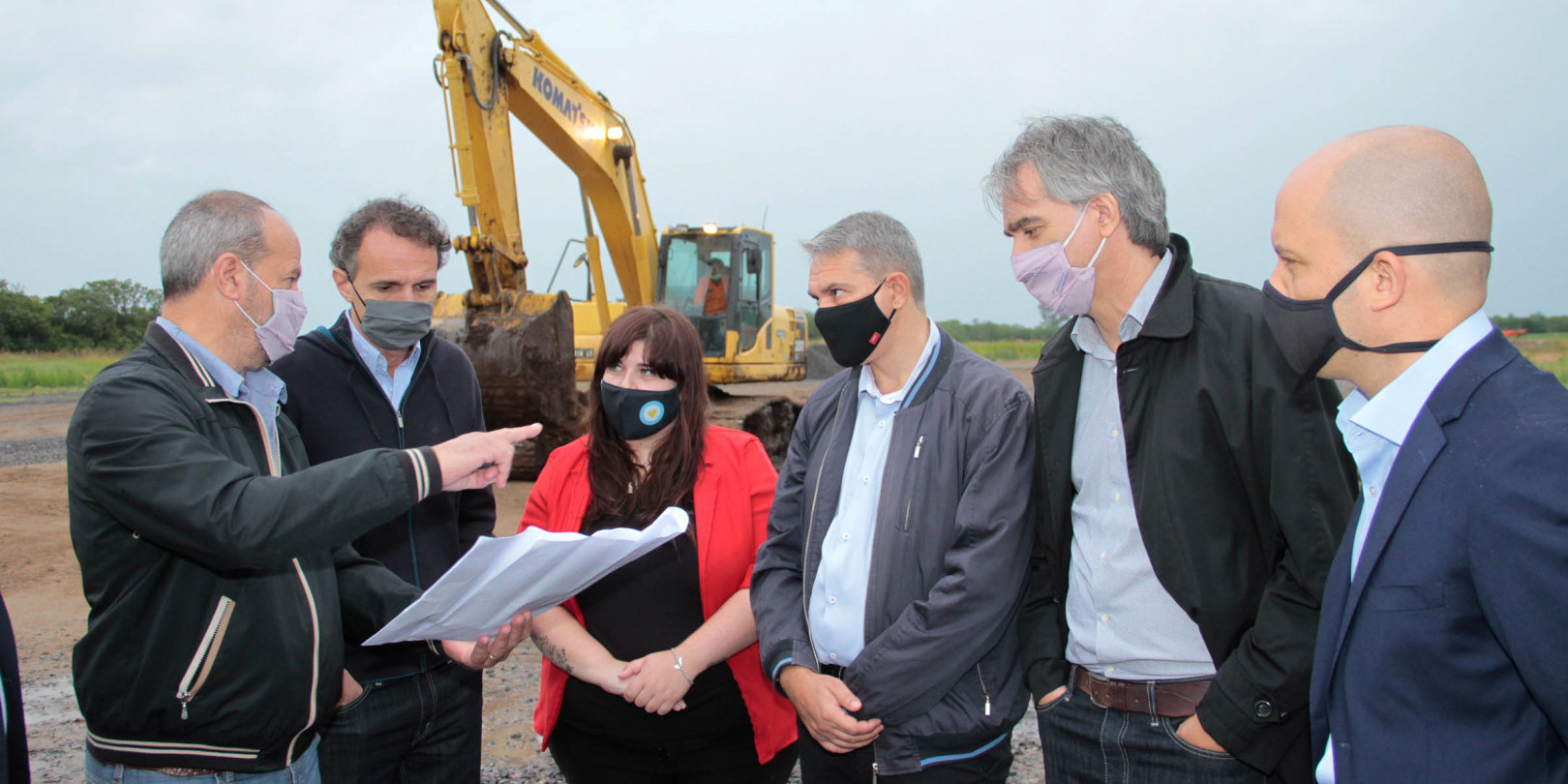 Katopodis visitó Chacabuco, Rojas y General Arenales para avanzar con obras y proyectos