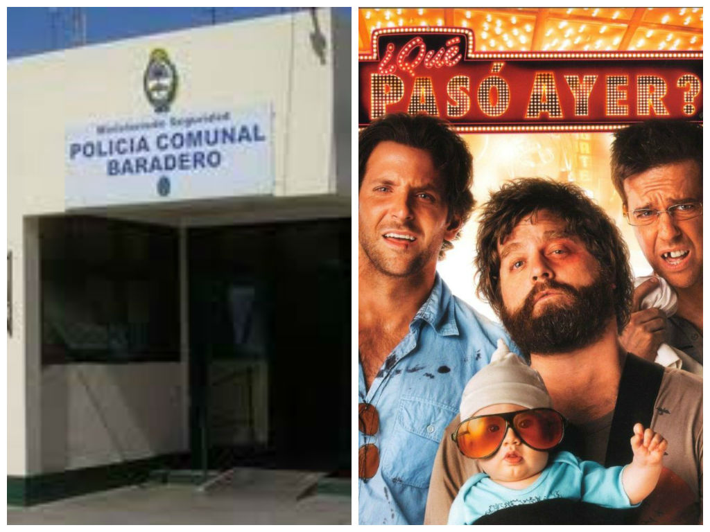 Baradero: Al igual que el film "¿Qué pasó ayer?", apareció sucio, sin